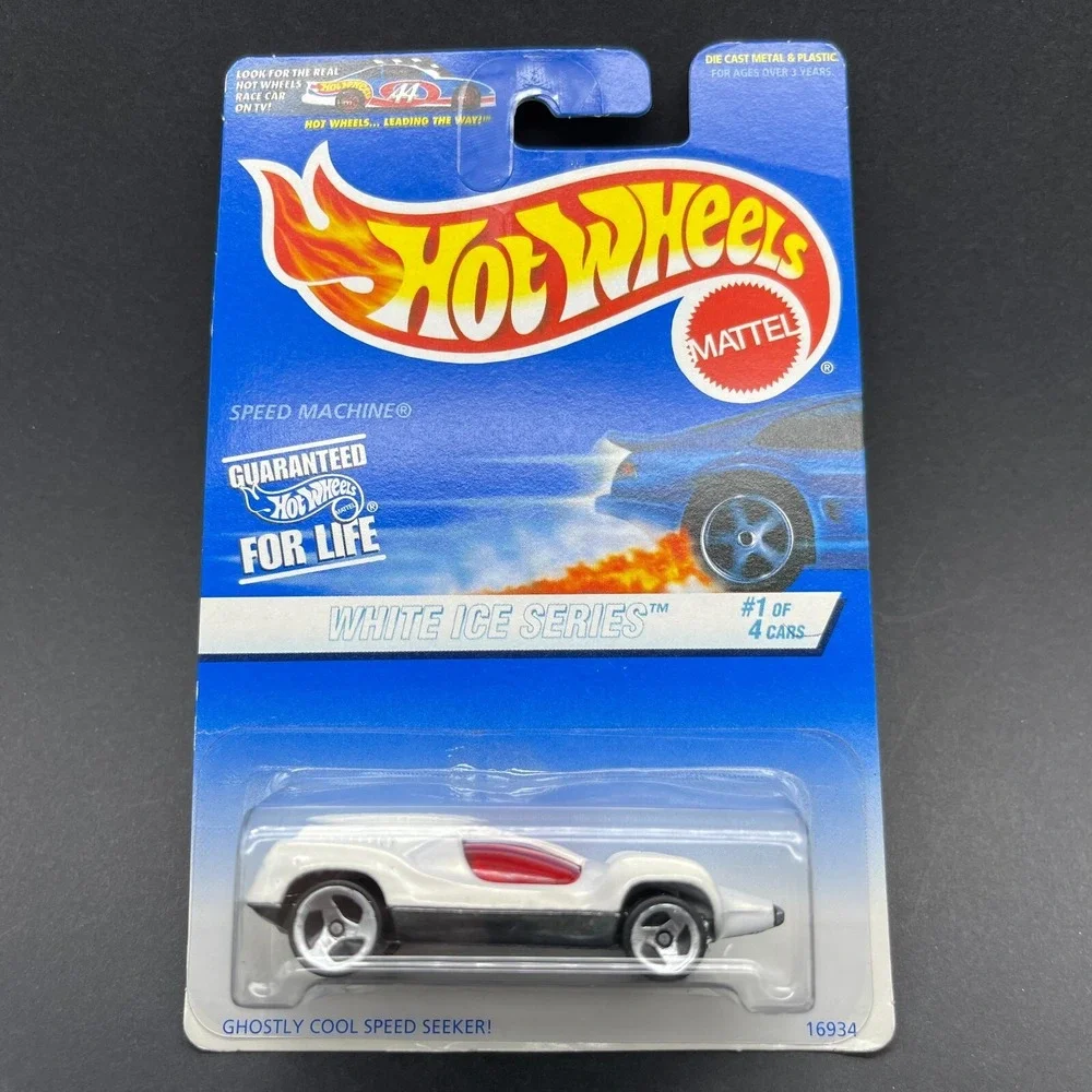 Hot Wheels Speed Machine Car‎ White Ice Series Diecast 1/64 Scale Collector #561